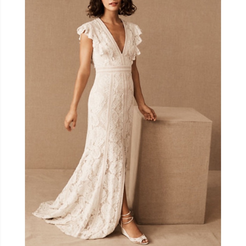 BHLDN Tadashi Shoji Placid Gown